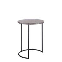 Bijzettafel feroza d41h54.5cm grijs