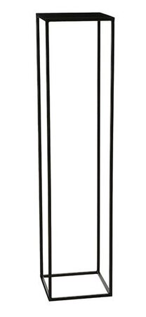 Bijzettafel goa l28b28h120cm zwart