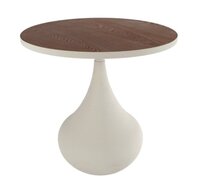 Bijzettafel mtl/ht 50x50x48cm beige