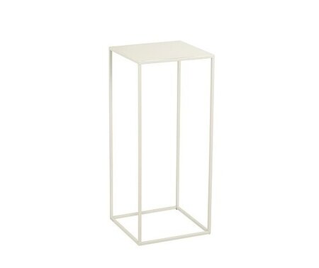 Bijzettafel quinty 20x20x50cm offwhite