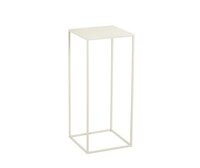 Bijzettafel quinty 20x20x50cm offwhite