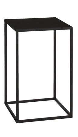Bijzettafel quinty l25b25h40cm zwrt