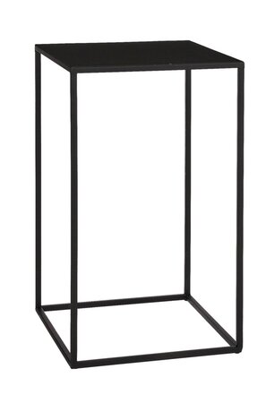 Bijzettafel quinty l30b30h50cm zwrt