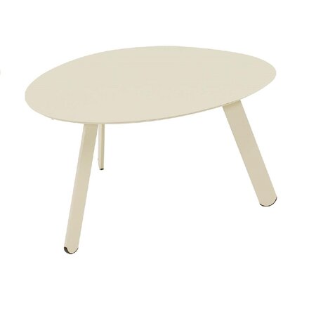 Bijzettafel tiki 74x60x36cm creme