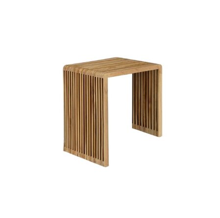 Bijzettafel yonker l25b34h40cm brn