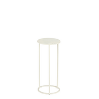 Bijzettafl quinty d32h70cm offwhite