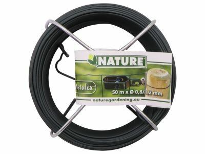 Binddraad groen geplast. l50m