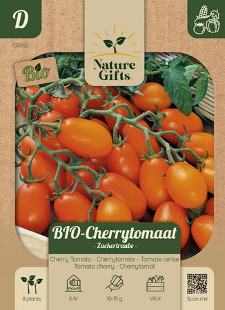 Bio cherrytomaat 8st