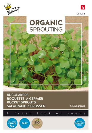 Bio knip&eet rucola-kers 30g - afbeelding 1