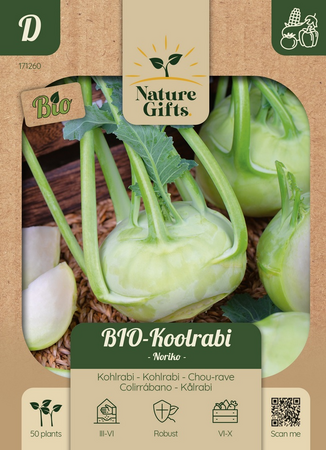 Bio koolrabi noriko 50st