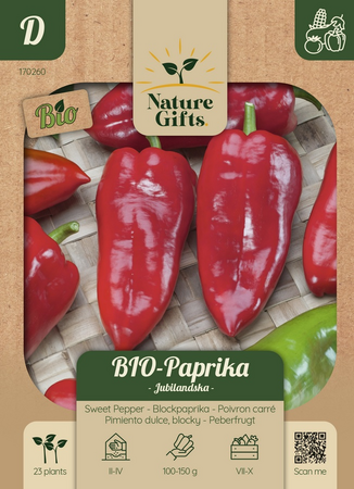 Bio paprika 23st