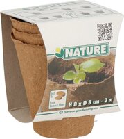 Biopot + kweektablet h8d8 set 3st