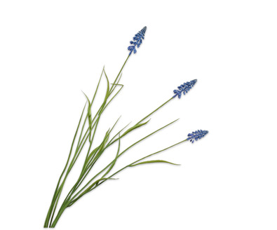 Blauwe druiftak l73cm blauw