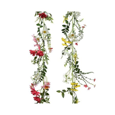 Bloemenguirlande l16b6h180cm a2 - afbeelding 1