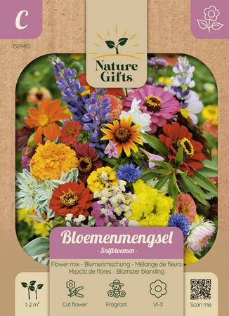 Bloemenmengsel snijbloemenmengsel  2m2