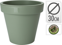 BLOEMPOT EK ROND 30CM GROEN