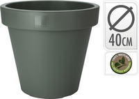 BLOEMPOT EK ROND 40CM GROEN