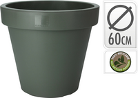 BLOEMPOT EK ROND 60CM GROEN