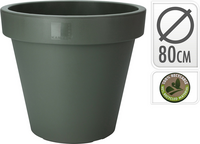 BLOEMPOT EK ROND 80CM GROEN