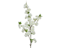 Bloesem poly l15b5h127cm wit