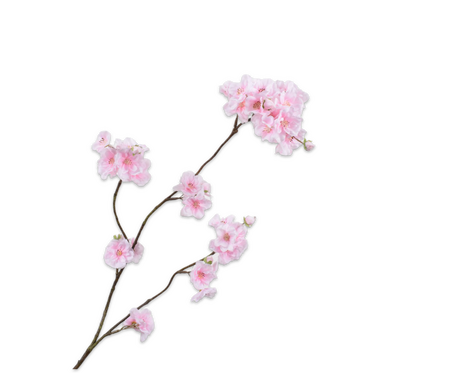 Bloesemsteel l84cm lichtroze