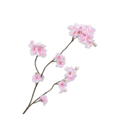 Bloesemsteel l84cm lichtroze