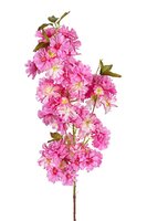 Bloesemsteel l92cm dk roze