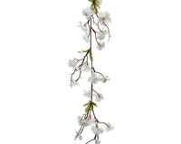 Bloesemsteel poly l15b8h187cm wit - afbeelding 2