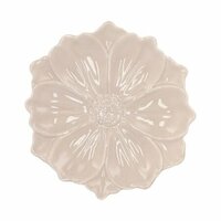 BLOOM COSMEA PLATE GREY/BLUE 24x24x4CM