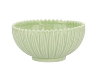 BLOOM DAISY DREAMY GREEN BOWL 18X18X9CM - afbeelding 2