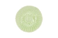BLOOM DAISY PLATE GREEN 17x17x4CM