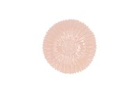 BLOOM DAISY PLATE PEACH 11x11x2CM
