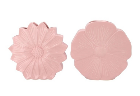BLOOM PINK VASE DAISY per stuk 10X5X10CM