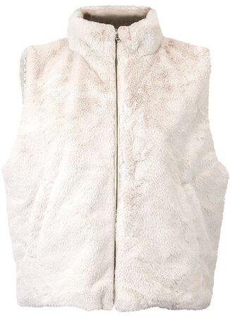 Bodywarmer kiki size S/M dove white