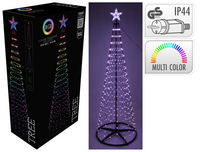 BOOM 210CM 370LED RGB ZWART FR