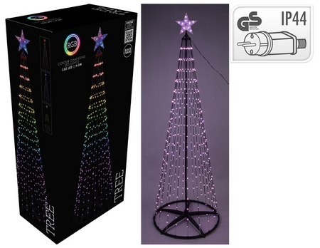 BOOM 300CM 550LED RGB ZWA FRAM
