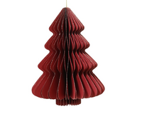 Boom papier d15h20cm rood