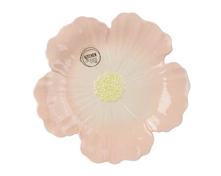 Bord dolomiet d27l28b28h3cm roze