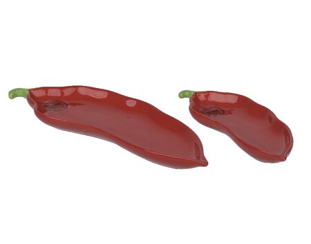 Bord dolomiet l25.5b8.8h2cm rood