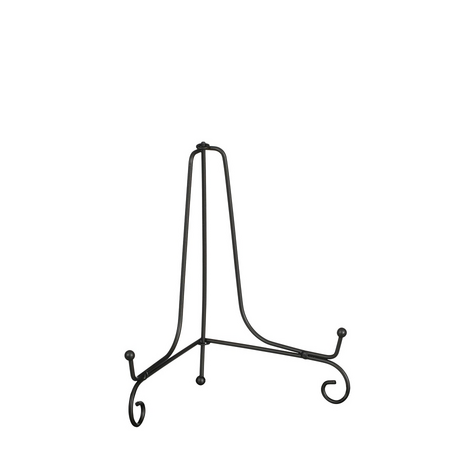 Bord houder l17b14h20cm zwart