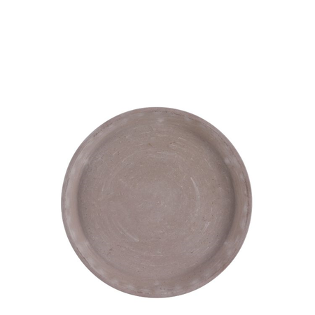 Bord stan d22h3cm grijs