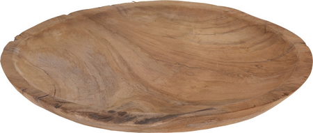 BORD TEAK ROND DIA 360X30MM