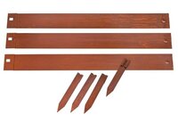 Borderrand cortenst s3 h10.2x91.4cm