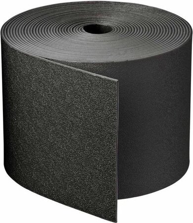 Borderrand zwart h15l10m dikte