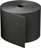 Borderrand zwart h15l10m dikte