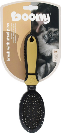 Borstel kat stalen pen medium