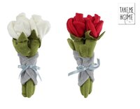 Bosje rozen pluche 22cm a2