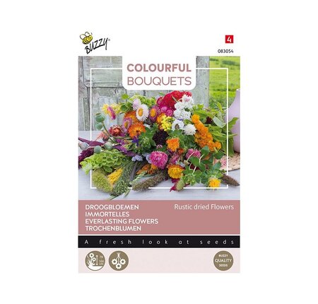 Bouquets rustic dried flowers