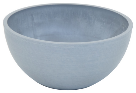 Bowl ecostone d25h12 grijs