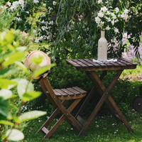 Buitencanvas 58x58cm bistro-set